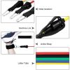 11pcs New Resistance Bands Set, Workout Bands w/Latch Handle Ankle Latex Tube