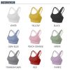 Nylon Top Women Bra Sexy Top Woman Breathable Underwear Women Fitness Yoga Sports Bra For Women Gym 22 Colors