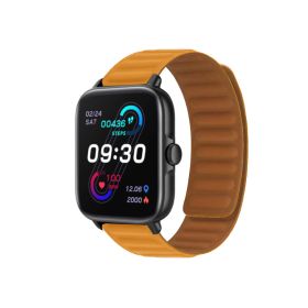 MagPRO Smartwatch With Magnetic Belt And Activity Tracker (Color: Orange)