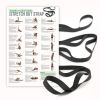 12-Loop Strap for Stretching for Yoga, Pilates, Physical Therapy, Dance, and Gymnastics