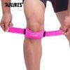 Aolikes 1pc Adjustable Knee Strap; Patellar Tendon Pressurized Protector; Support Slider Pad Guard For Badminton Running