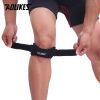 Aolikes 1pc Adjustable Knee Strap; Patellar Tendon Pressurized Protector; Support Slider Pad Guard For Badminton Running